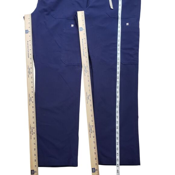 Figs Cairo Cargo Scrub Pants Mens XL Navy Blue Lot of 2 Technical Medical - Picture 4 of 10